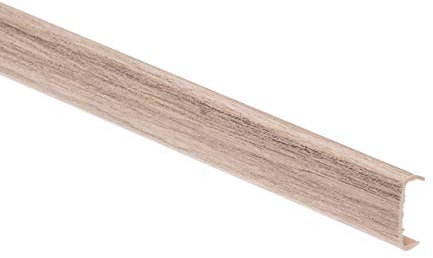 TMW Profiles U Trim Edging, 1m, PVC, Truffle Oak, Molding, 0.33in Thick, for Furniture Board