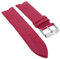 Alpha Saphir Uhrenarmband Leder rot Band Lederband AS271 AS 271E