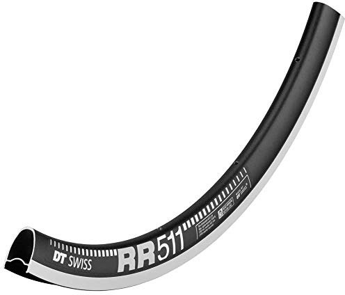 DT Swiss Felge RR 511 28Zoll 622-18 VL 6,5mm 20 Loch schwarz ca. 530g + Flicken