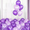 Bealif Purple & Light Purple Latex Party Balloons, 30PCs 12Inch Pearl Balloons for Birthday Theme Wedding Engagement Baby Shower Garden Patio Fence Decoration