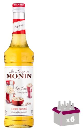 Lot de 6 Sirop - Popcorn - 70cL