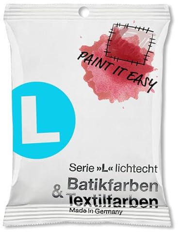 NEU PAINT IT EASY Batikfarbe/Färbefarbe Pulver, 10 g, Türkis
