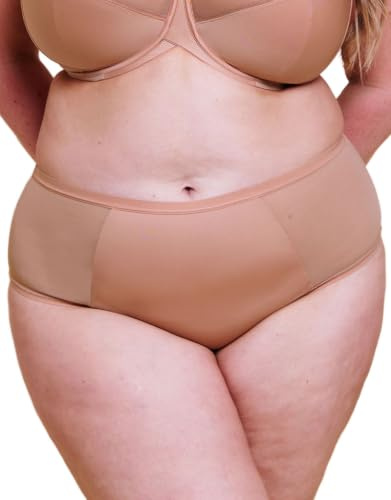 Curvy Kate Women's Wonderfully Short Latte Hipster Panties