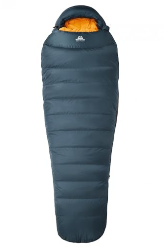 Mountain Equipment Helium 600 Schlafsack für Herren, Reißverschluss links, ME-005972ME-01635 Majolica BlueLZ