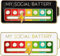 Taiyyi 2 Stück Social Battery Pin Lustige soziale Batterie-Pins für Selbstausdruck Modisches Accessoire Emaille-Pins für Rucksäcke Jacken und Hüte