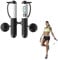 Ropeless Skipping Rope, Cordless Skipping Ropes for Adults, Wireless Skipping Rope with Counter Smart Digital Gravity Ball Jump Rope (White)