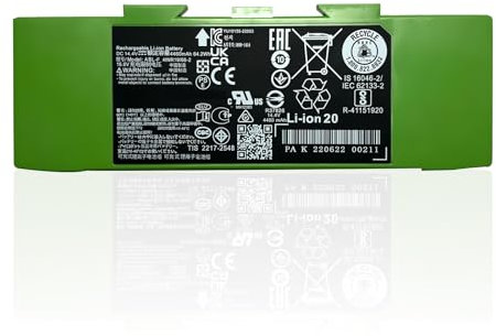 7xinbox 14.4V 4460mAh/64.2Wh ABL-F ABL-D1 Ersatz Akku für iRobot Roomba e5 e6 i3 i4 i6 i7 i8 + Plus 7150 5150 7550 e5150 e515020 e5152 e5154 e5158 e515840
