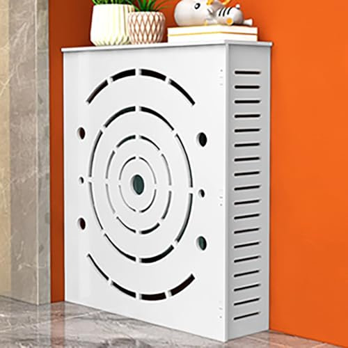 SXSYTR Cubreradiadores Modernos, Cubre Radiador Decoración Radiator Tapar La Calefacción MDF, Cubre Radiador De Ancho, Cubreradiador Grande, para Radiador Horizontal(87 * 88 * 18cm/34.2 * 34.6 * 7in)