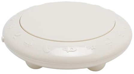 Luocute Automatic Cake Turntable, Music Control Rotating Cake Display Stand, Food Grade ABS Material Ideal for Home Kitchens, Battery Powered,for Cakes, Pastries, Sushi and Jewelry Display