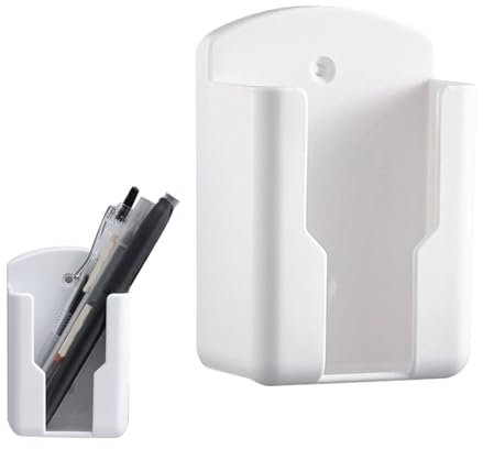 Soporte de Pared para Control Remoto - Organizador de Mandos a Distancia y Ventilador con Almacenamiento y Caja Organizadora