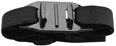 Reflex Camera Sangle de fixation réglable pour casque de vélo Go Pro Hero 13-9, D J I Osmo, Insta 360 - Fixation mains libres sécurisée pour caméra POV Action avec boucle pour vélo, ski, aventure