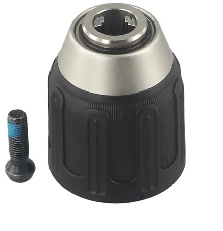 1/2 Inch Drill Chuck N472497 and Screw Set Power Tools Replacement Parts Metal 2 Pieces for DeWalt DCD771 DCD777 DCD734 DCD776 DCD778 DW959K-2