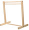 HOODANCOS Hochwertiger Holz Kleiderständer für Puppen Praktischer Puppenkleiderbügel zur Aufbewahrung und Organisation von Puppenkleidung für Kinderzimmer und Spielzeugorganisation