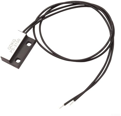 Magnetkontakt Türsensor für ps-3150 Reed-Schalter 200V 1A Normally Open für Fenster Alarmanlage Industrie Automotive Elektronik UL1007 Kabel 30cm(A)