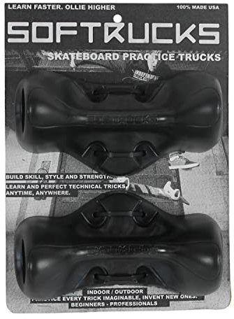 Softrucks Sftpblk Skateboard, Schwarz, Einheitsgröße
