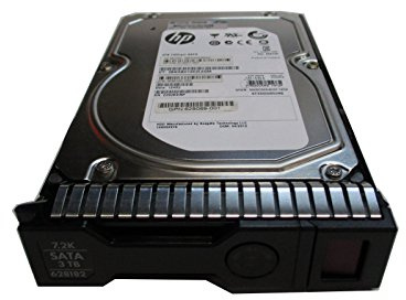 HP 3TB 6G SATA 7.2K 3.5INCH SC MIDLINE HDD 628061-B21 (Renewed)