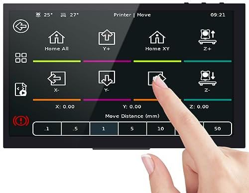 BIGTREETECH PI TFT50 V2.0 Raspberry Pi LCD kapazitiver Touchscreen, unterstützt Raspberry Pi DSI Display Interface Direct Drive und 5 Punkte Touch