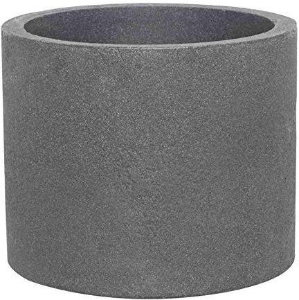 Siena Garden Pflanzkübel Pflanzkübel Leeds schwarz-Granit Ø 30x24,5 cm Betonoptik