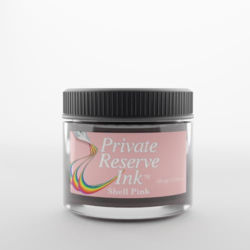 Private Reserve Ink - 60 ml Ink Bottle for Fountain Pen (Shell Pink)