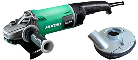 HIKOKI Winkelschleifer 180 mm, G23UDY2ASH, 2600 W-(230V), mit Absaughaube
