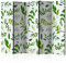 murando - Paravent Raumteiler Innen Botanik 225x172 cm 5-teilig Einseitig Raumtrenner Trennwand Holz Room Divider Sichtschutz Spanische Wand Raum Abtrennung Natur Pflanzen Blätter grün b-C-0266-z-c