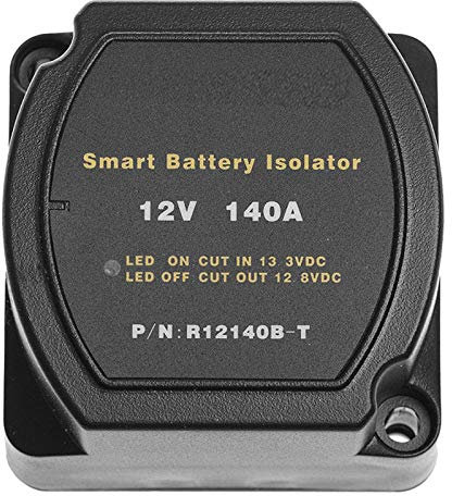 Tbkoly 12V 140A Voltage Sensitive Relay Battery Isolator Automatic Charging Relay Car Accessory