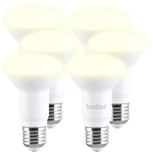 Luminea LED Lampe E27: 6er-Set LED-Reflektor E27, 7 W (ersetzt 60 W), 630 lm, warmweiß 3000 K (Leuchtmittel E27 warmweiß)