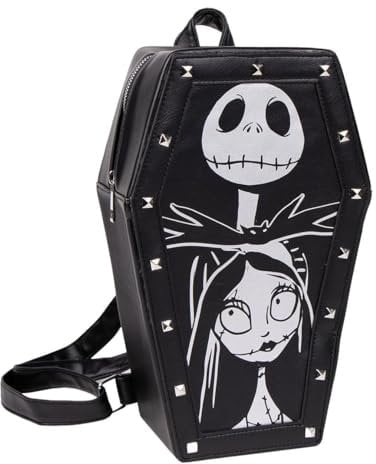 CERDÁ LIFE'S LITTLE MOMENTS Unisex Mochila Casual Pesadilla Antes de Navidad Lässiger Rucksack Nightmare Before Christmas, Schwarz