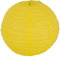Meisax 10 Stücke Lampions 20cm Rund Papier Lampenschirm Gelb Papierlaterne Classic Bamboo Style Papierlampion für Hochzeitsdeko Geburtstag Garten