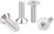 Leryati 50 Pièces M5x16mm Vis à Tête Fraisée Allen, Boulon Inox DIN7991/ISO10642 Hexagonal Acier Inoxydable A2 V2A, Filetage Métrique Cylindrique Avec Six Pans Creux