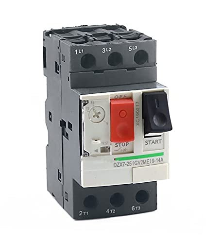KLVN 1PCS GV2-MOI Séries MPCB Disjoncteur de Protection du Moteur GV2 Disjoncteur de Protecteur de Moteur/commutateur de Protection du Moteur (Size : GV2ME14C 6-10A)