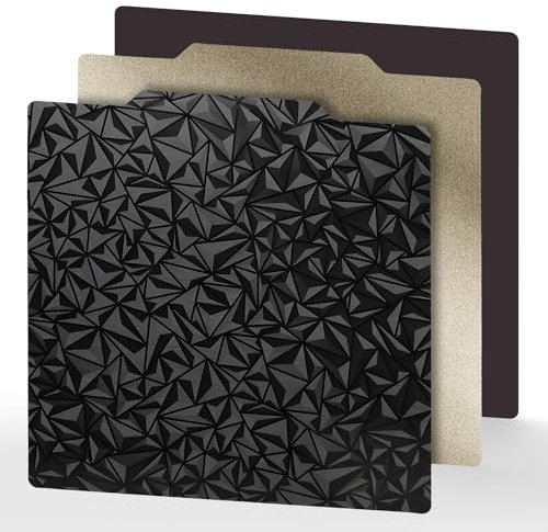 Tofelf 3D-Druckbett magnetische 3D-Drucker-Bauplatte 235 x 235 mm für Ender3/Ender3 Pro/Ender3 V2/Ender5/Ender5 Pro/Neptune3 Pro/Voxelab Aquila/C2/X2