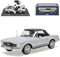 Mercedes-B 230SL Pagode Roadster Grau W113 1963-1971 1/18 Norev Modell Auto mit individiuellem Wunschkennzeichen