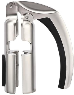 MJFUNTXY Champagne Opener,Sparkling Cork Remover Zinc Alloy Wine Opener Bar Home Appliance Champagne Bottle Opener Wine Cork Puller,Bar Jar Cork Puller Champagne Corkscrew, Silver