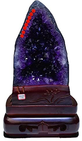 Grandi cluster di cristalli di ametista naturale Pietra cluster di quarzo ametista naturale Pietra di cristallo irregolare viola for la decorazione domestica , regalo da 70,1 libbre decorazioni per la