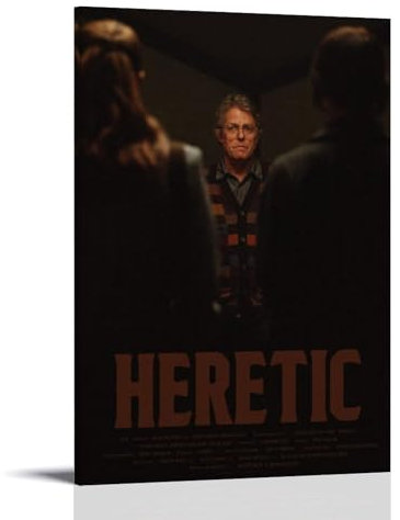 TPLLPK Heretic Filmposter, dekoratives Gemälde, Leinwand, Wandposter und Kunstdruck, moderne Familienschlafzimmer-Dekoration, Poster, 50 x 75 cm