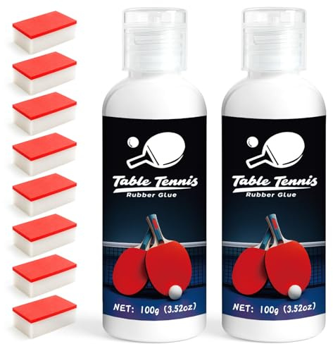 LAMXIN 200ml Table Tennis Glue, Ping Pong Paddle Adhesive for Rubber