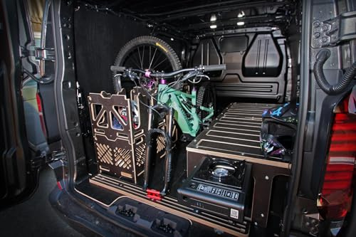 STARLIGHT CAMPERS VW T6 Bike Floor Rail - Modular Van Floor Mounting Rail for Storage Boxes, Bike Racks & Fork Mounts - T5 to T6.1 Compatible