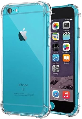 315 Supplies 2 Pack Clear Silicone Case for iPhone Crystal Clear TPU Gel Phone Cover – Slim Anti-Yellowing Shockproof Transparent Protective Case Compatible with iPhone 7 8 (iPhone 7/8)