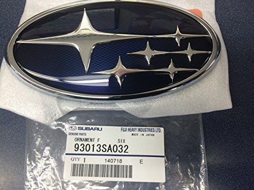 Subaru Original 93013SA032 Impreza Legacy Forester Kühlergrill-Emblem, OEM Neu