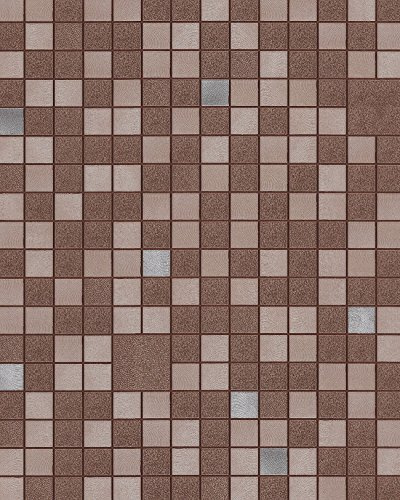 EDEM Küchen Bad Tapete 1033-17 Vinyltapete geprägt mit geometrischen Formen und metallischen Akzenten braun beige silber 5,33 m2