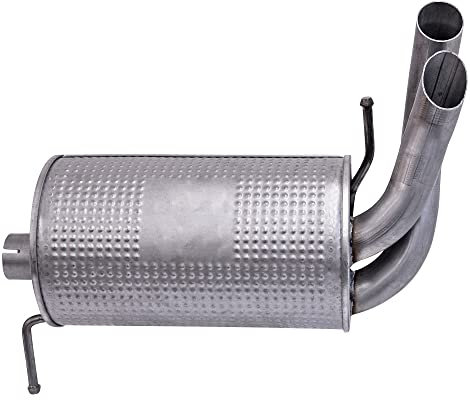 BESTPRICE 1x Endschalldämpfer Kompatibel mit FORD GALAXY I (WGR), SEAT ALHAMBRA (7V8, 7V9), VW SHARAN (7M8, 7M9, 7M6)