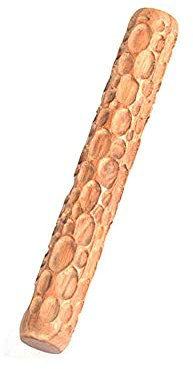 Rouleau à pâtisserie texturé, outil de poterie pour fondant, cupcakes, bricolage (pavé)