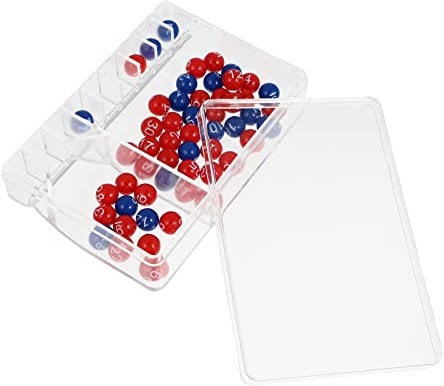 Gadpiparty 1 Set party toys raffle collection ball bingo pong balls lucky ball machine wheel machine Bingo Game Supplies mini pong balls raffle balls cage number blush child plastic
