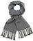sy soul young Herren Herbst Baumwolle kariert Schal- Winter Jungen Warm Lange Scarf mit Luxuriöse eschenkbox(Quaste,Hether grau)