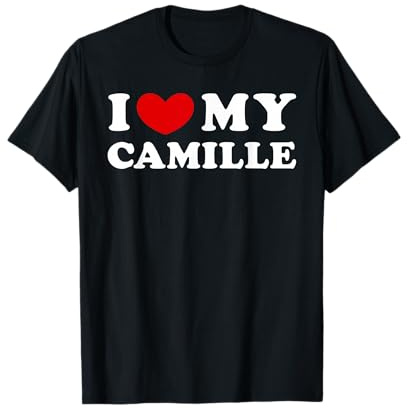I Love My Camille, J'aime ma Camille T-Shirt