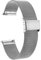 WUDQIJI Ersatzarmband Edelstahl Uhrenarmband Mesh 19mm Metall Uhrenarmbänder Edelstahl Mesh Uhrenarmband Schnellspanner Armband Schnellverschluss Uhrenarmband für Herren Damen Smart Watch (19mm)