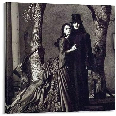 ELedvb Bram Stoker's Dracula Stage Artwork Poster, 1 x 1 Leinwand-Poster, dekoratives Gemälde, Leinwand-Wandposter und Kunstdruck, modernes Familienschlafzimmer-Dekor-Poster, 30 x 30 cm