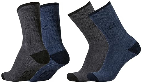 camel active Herren Sportsocke 4er Pack mit Plüschsohle dark navy