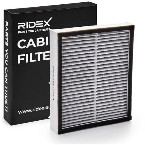 RIDEX 424I0472 Innenraumfilter Pollenfilter Aktivkohlefilter Höhe: 32 Breite: 200 Länge: 228,5 Kompatibel mit RENAULT KANGOO KC0/1 KANGOO Express FC0/1, INFINITI Q50 Limousine